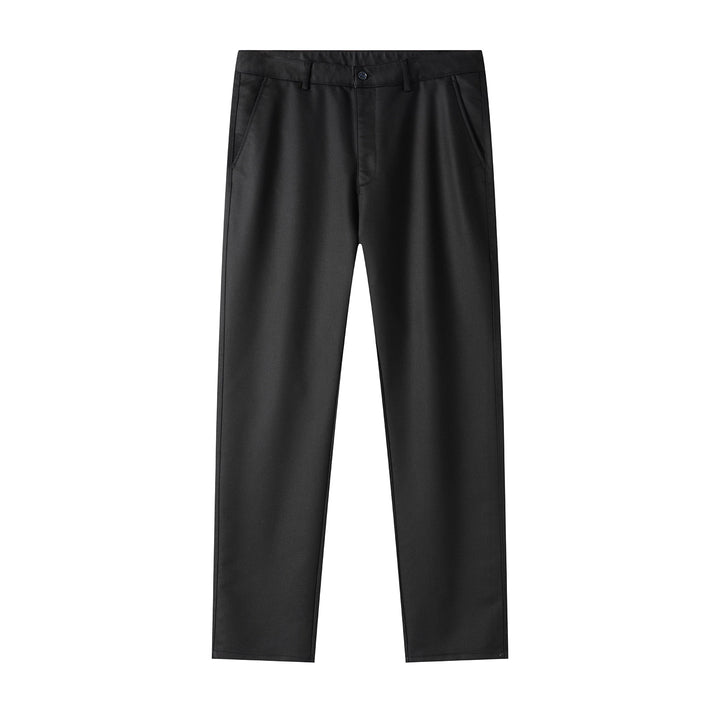 Herren Elegante Slim-Fit Anzughose mit Bügelfalte und verdeckten Taschen Drune