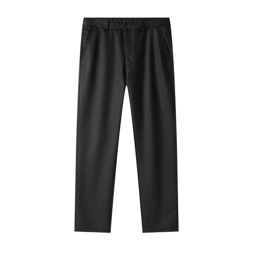 Herren Elegante Slim-Fit Anzughose mit Bügelfalte und verdeckten Taschen Drune