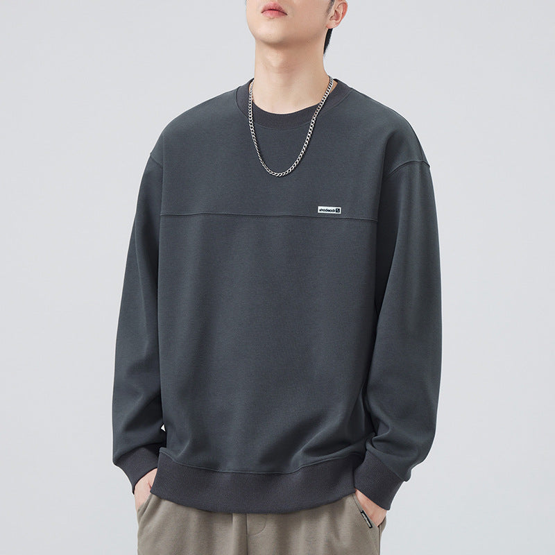 Herren Modischer Sweatshirt mit modernem Schnitt Drune