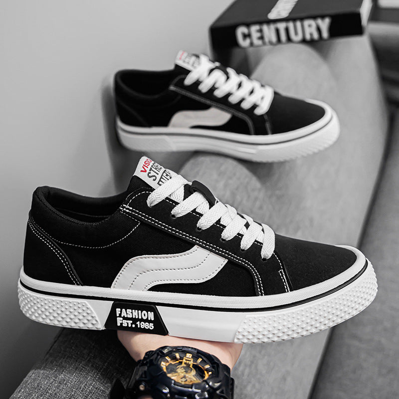 Damen Freizeitsneaker mit robustem Canvas-Obermaterial und rutschfester Sohle Drune