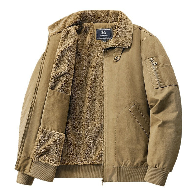 Herren Gemütliche Teddyjacke Drune