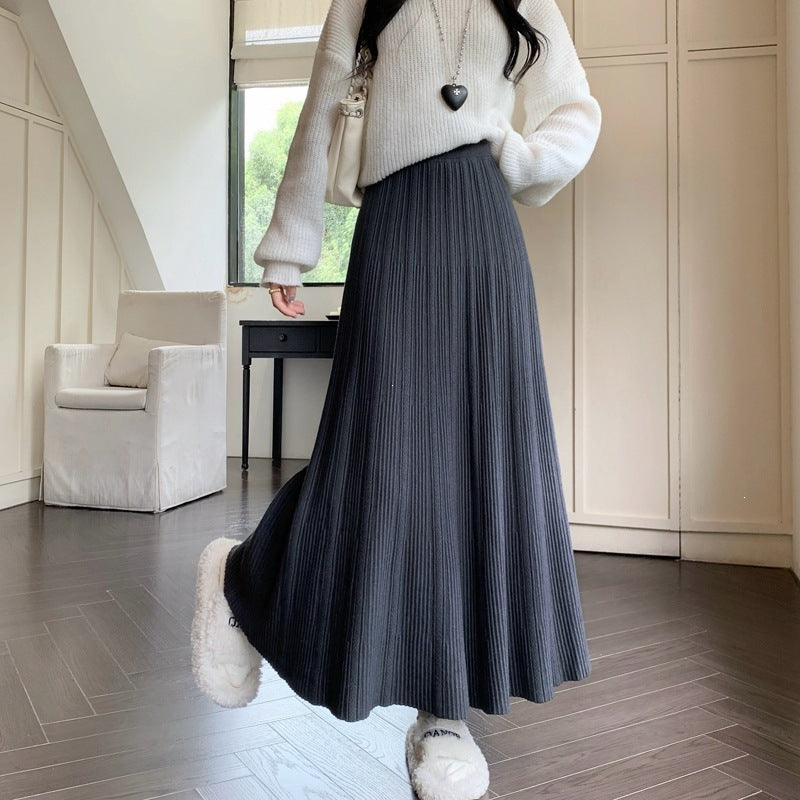 Damen Eleganter, plissierter Maxirock Drune 1787632207