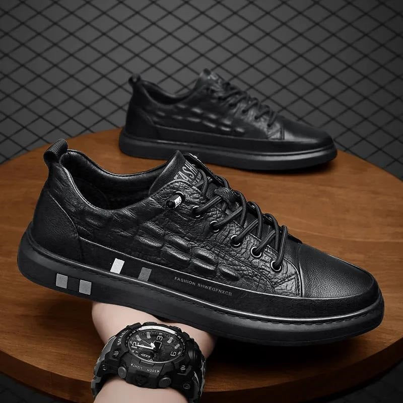 Herren Modische Sneaker aus Kunstleder Drune