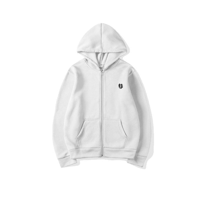 Damen Kapuzenjacke mit durchgehendem Reißverschluss und praktischen Kängurutaschen Drune