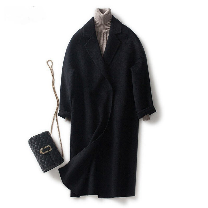 Damen Modischer Oversized-Mantel Drune
