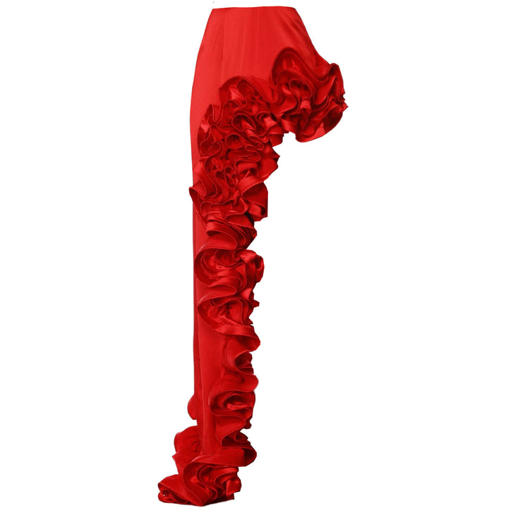 Damen auffälliges Badeanzug und Palazzo-Hose Set Drune