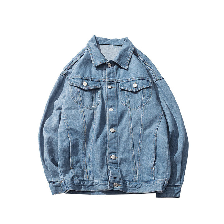 Herren Lässige Denimjacke Drune