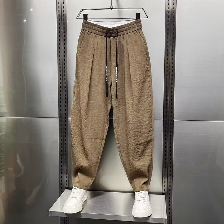 Herren Lässige Relaxed-Fit Freizeithose Drune