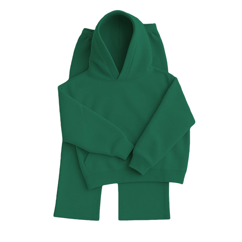 Damen Sportliches Hoodie-Set