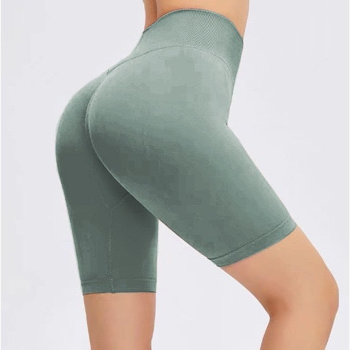 Damen Figurbetonte Radlerhosen mit super elastischem Material Drune