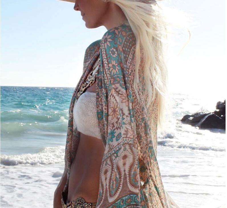 Damen Strandkimono Drune
