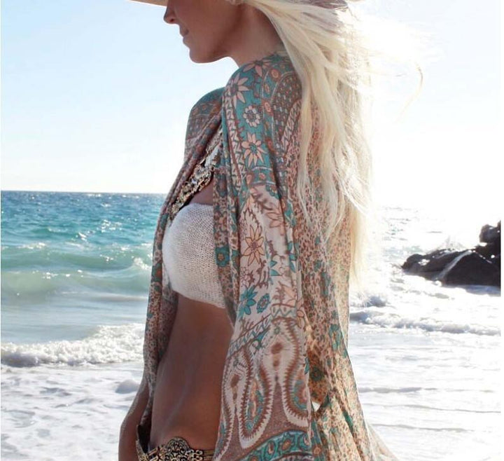 Damen Strandkimono Drune