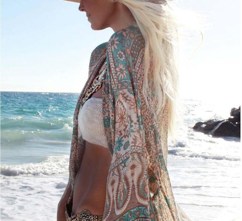 Damen Strandkimono Drune