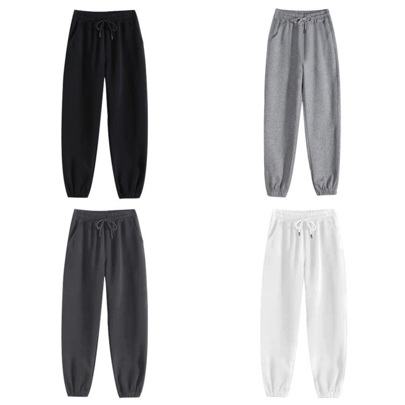 Damen Bequeme Jogginghose mit elastischem Bund Drune