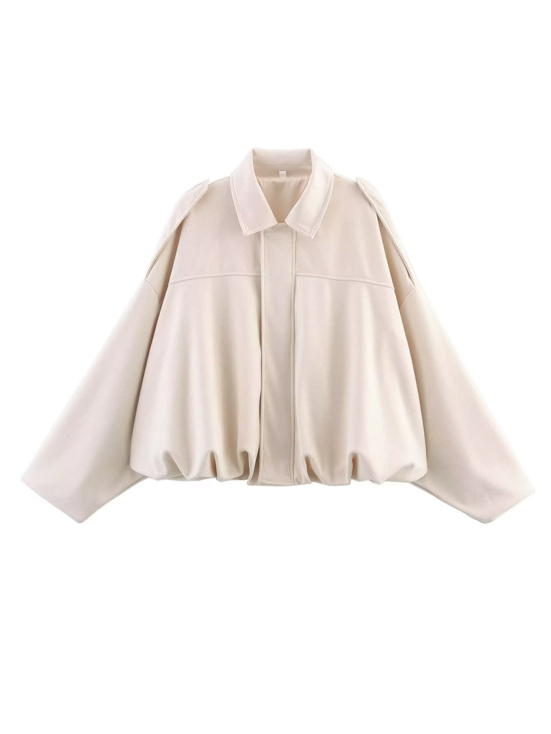 Damen Modische Kurzjacke mit legerem Schnitt