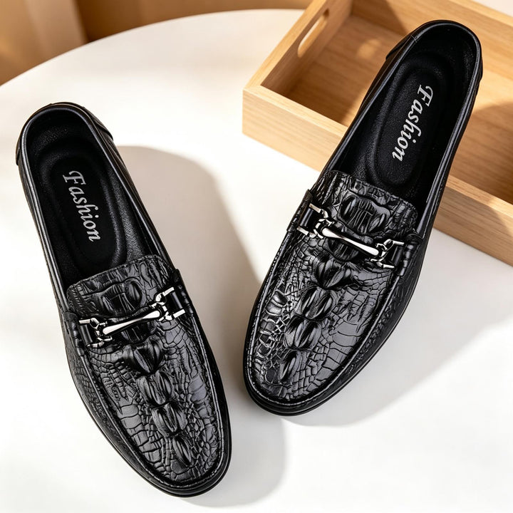 Herren Elegante Mokassins aus Leder Drune