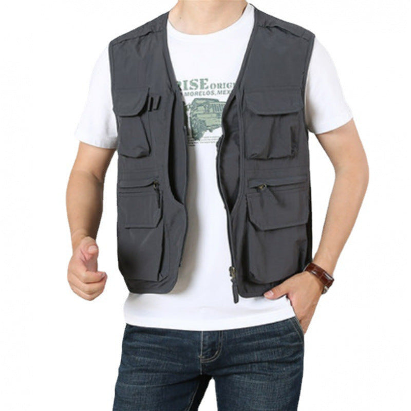 Herren Multifunktionale Outdoor-Weste Drune 1787796997