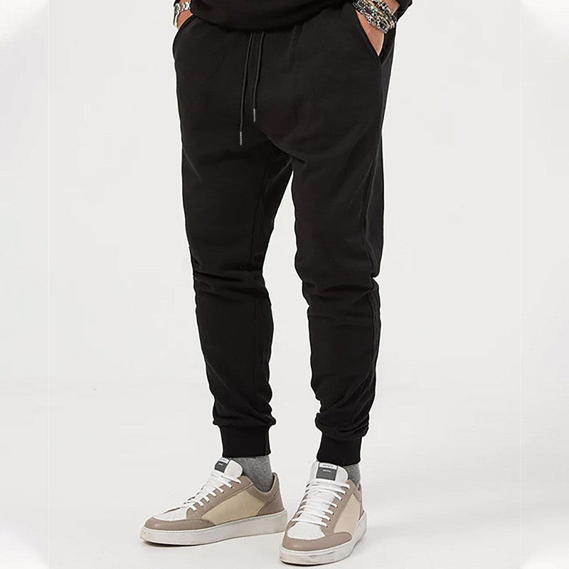 Herren bequeme Sweatpants mit elastischem Bund und seitlichen Eingrifftaschen Drune