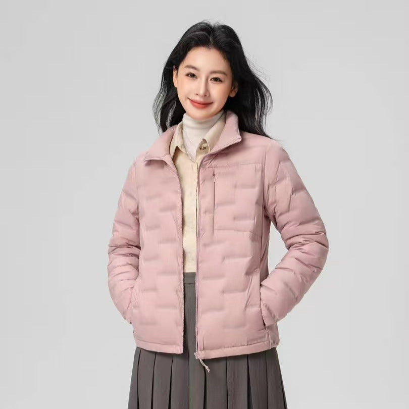 Damen Steppjacke mit hohem Kragen und Thermo-Isolierung Drune