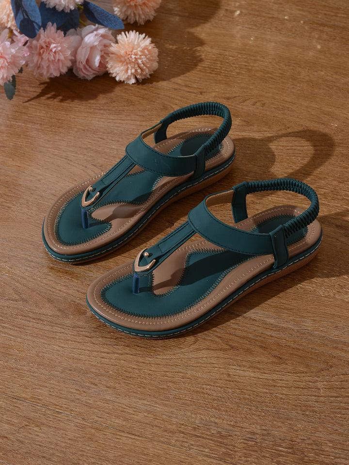 Damen Komfortable Flip-Flops Drune