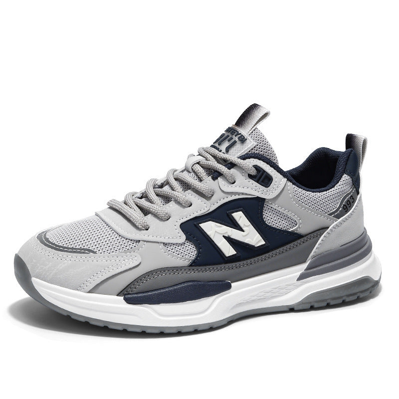Herren Dämpfender Chunky-Laufschuh mit Mesh-Außenschicht und Komfortgedächtnis-Sohle Drune
