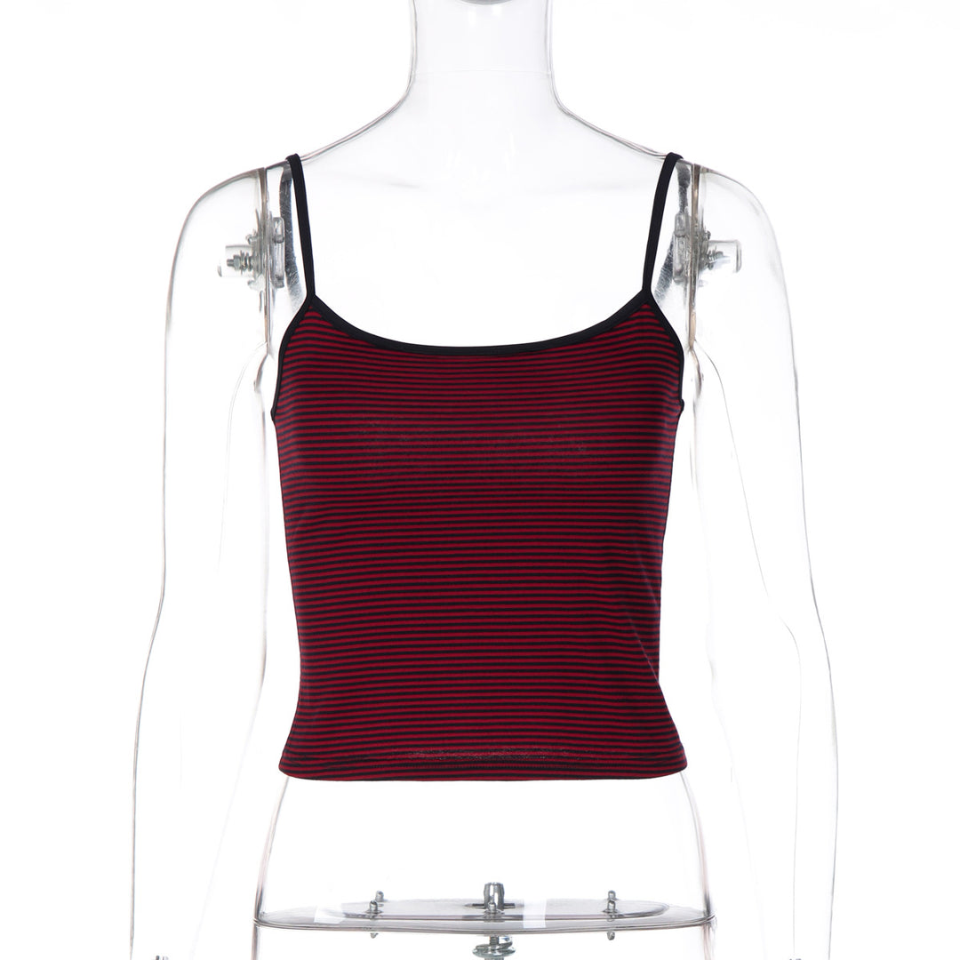 Damen Tanktop mit verstellbaren Spaghettiträgern Drune