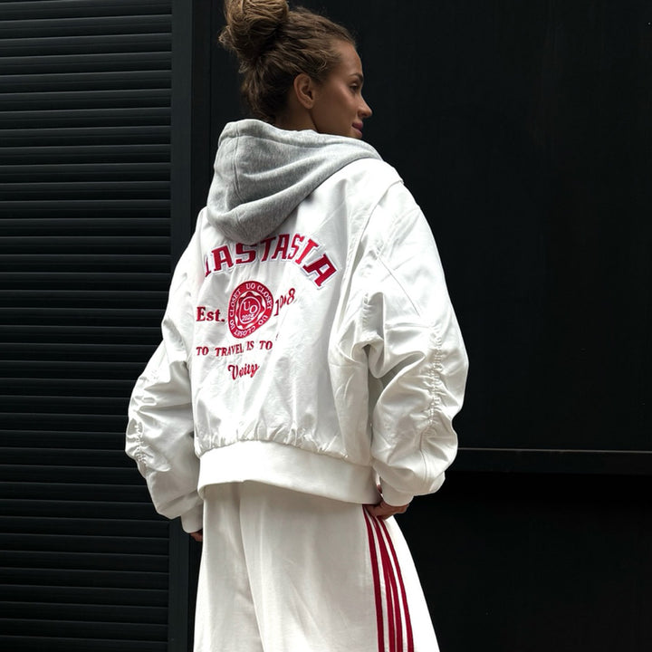 Damen Oversized Freizeitjacke Drune