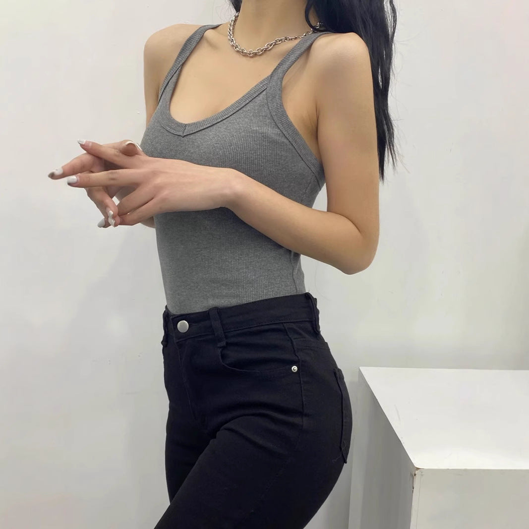 Damen Sportliches Tanktop Drune