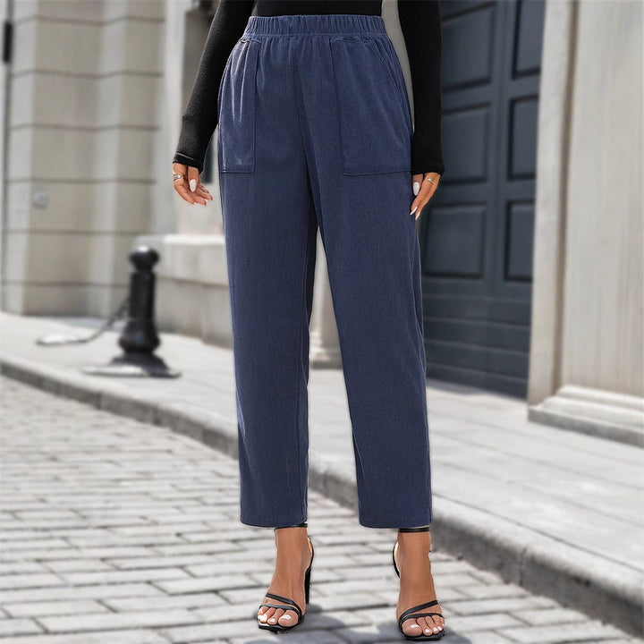 Drune | Freizeithose mit elastischem Bund und praktischen Taschen