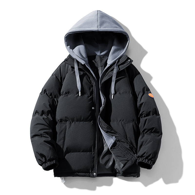 Herren Funktionsjacke mit Kapuze und Wattierung Drune