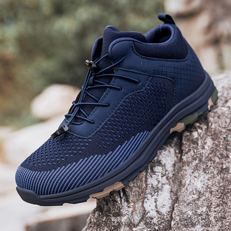 Herren Atmungsaktive Trail-Schuhe mit flexiblem Schnürsystem Drune