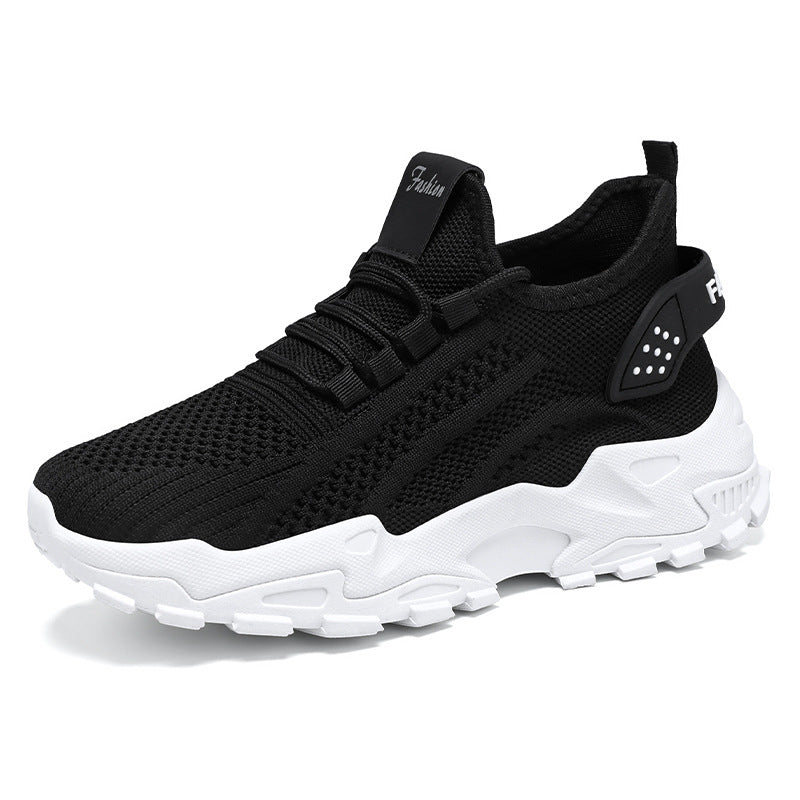 Damen Sportliche Sneaker mit atmungsaktiver Netzstruktur und dämpfender Sohle Drune