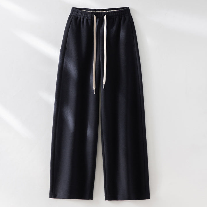 Damen Weite Sweatpant mit elastischem Bund, Kordelzug und seitlichen Eingrifftaschen Drune