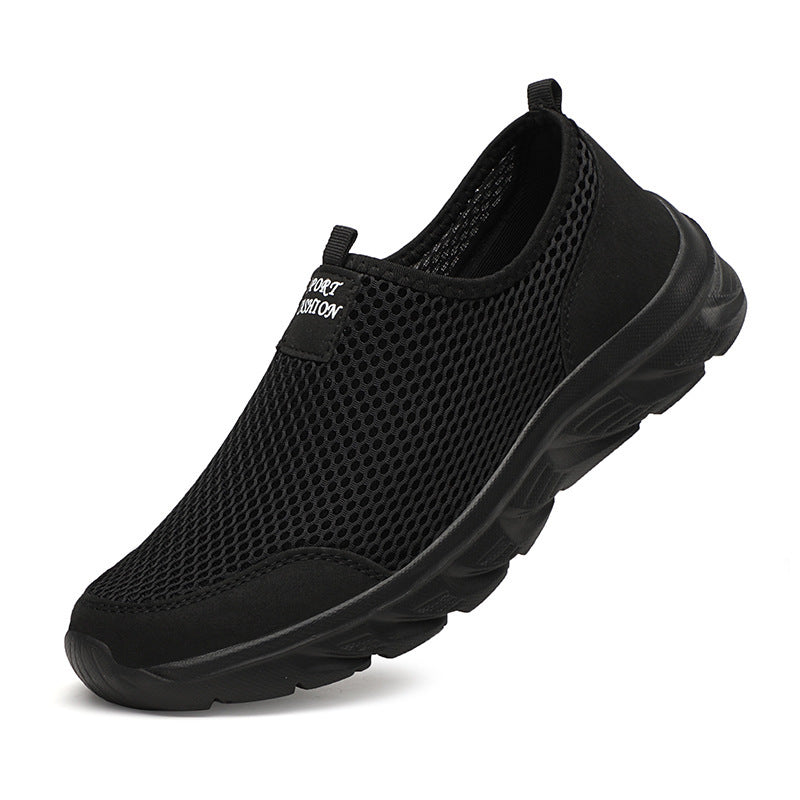 Herren Atmungsaktive Slip-On Walking Sneakers Drune