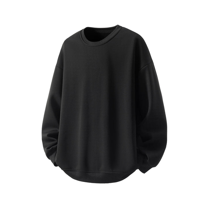 Unisex Oversized Rundhals-Sweatshirt aus French-Terry mit überschnittener Schulter Drune