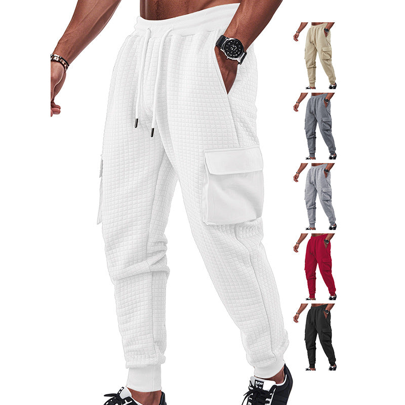Herren Cargo-Jogginghose mit atmungsaktivem Material und praktischen Seitentaschen Drune