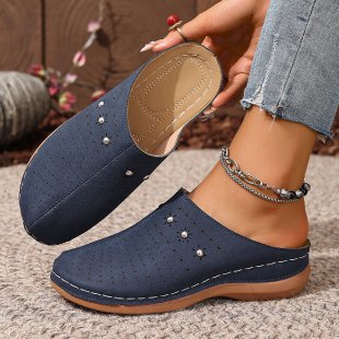 Damen Komfortable und elegante Clogs Drune
