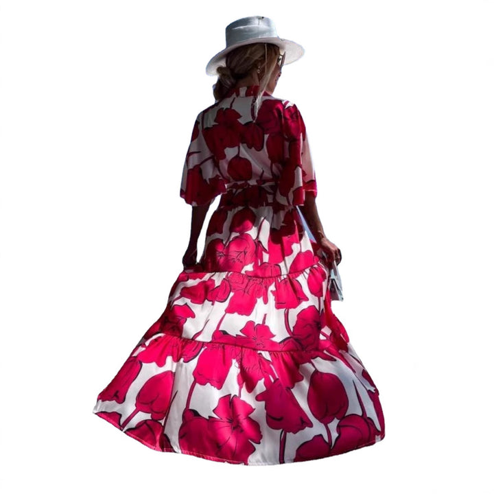 Damen eleganter Kimono mit floralem Design Drune