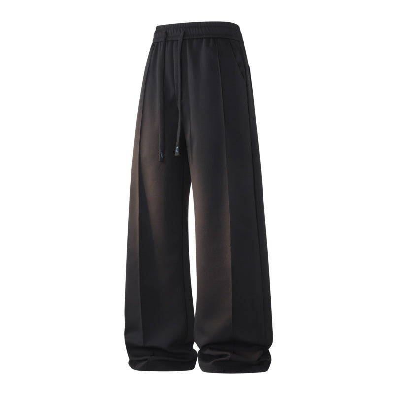 Damen Weite Lounge-Jogginghose mit Kordelzug, elastischem Bund & Seitentaschen Drune