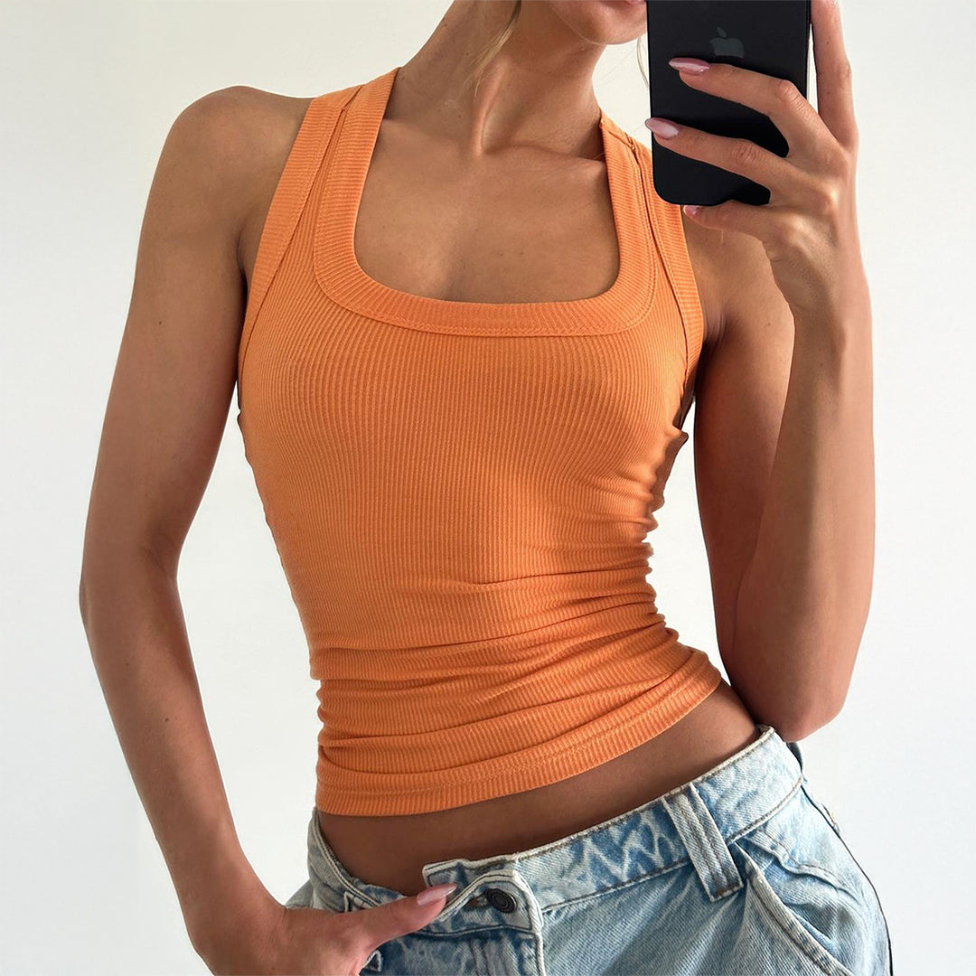 Damen Sportliches Tanktop Drune