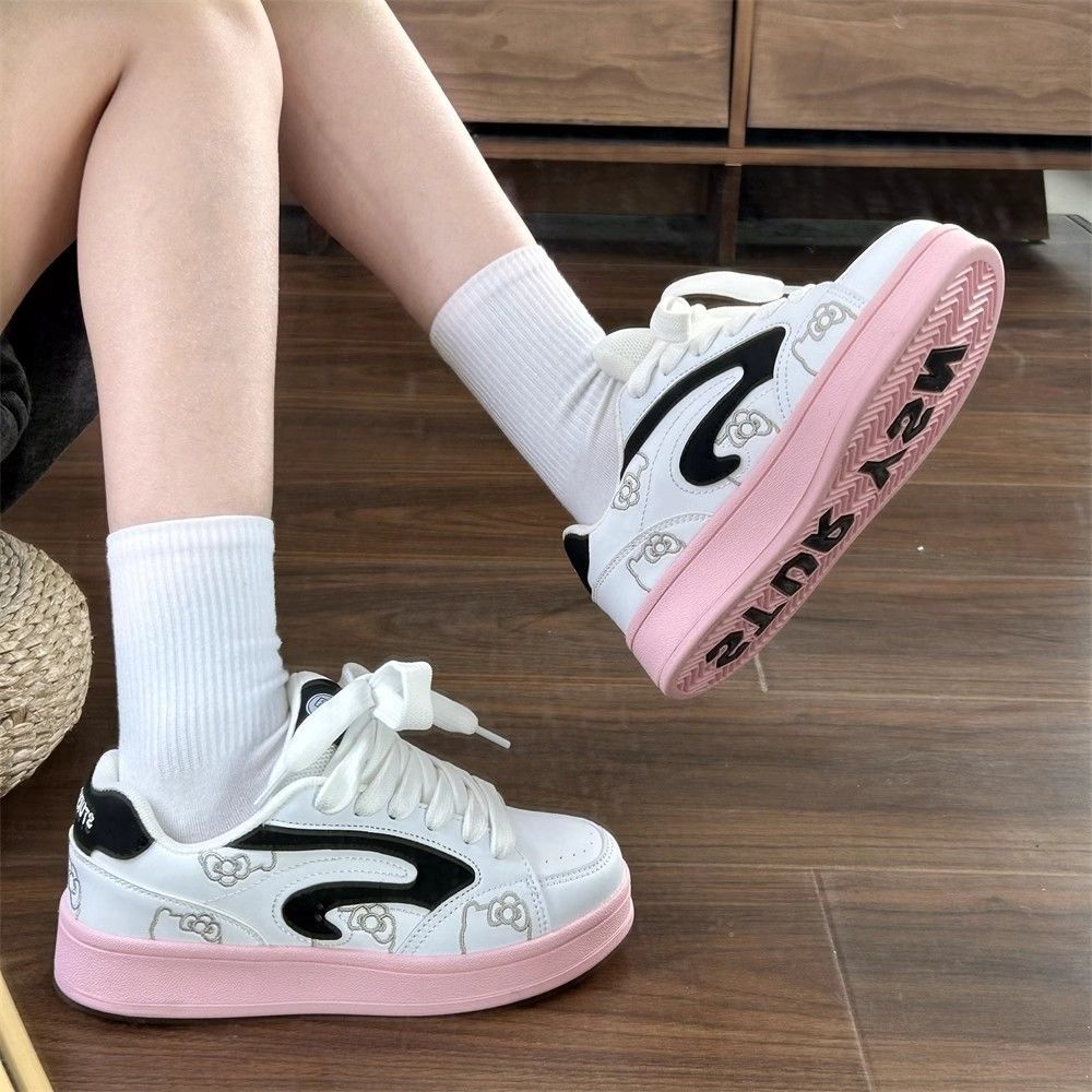 Damen Modische Sneaker mit verspieltem Design und bequemer Dämpfung Drune