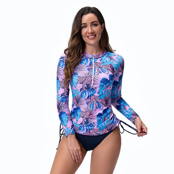 Damen Sportliche Rashguard Drune
