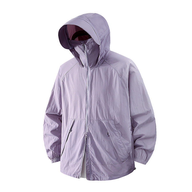 Damen Leichte Outdoor-Jacke mit verstellbarem Hüftbund