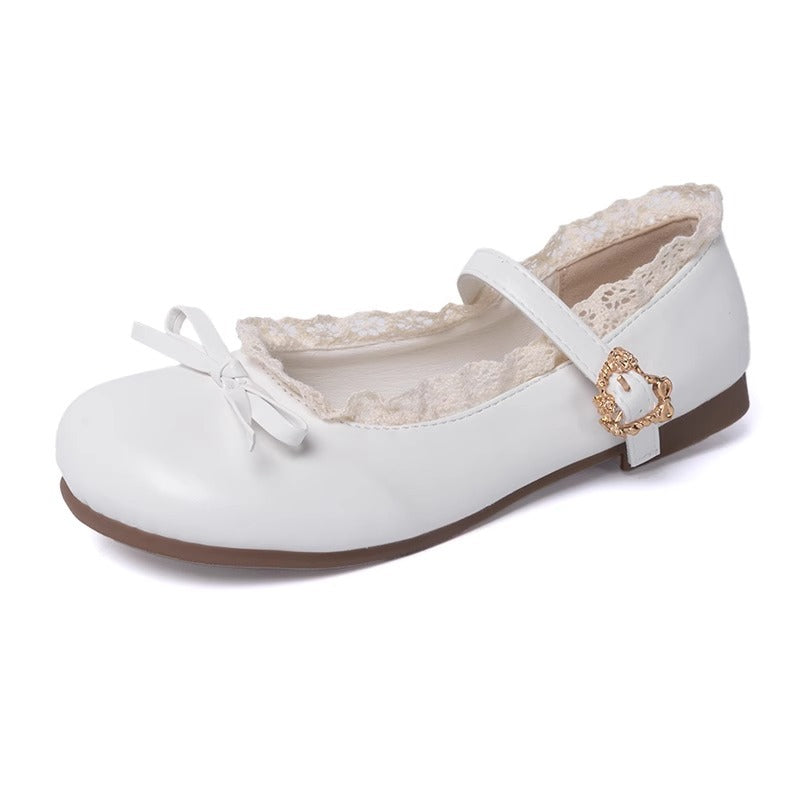 Damen Ballerina-Schuhe mit eleganter Riemchen-Detail und bequemer Sohle Drune