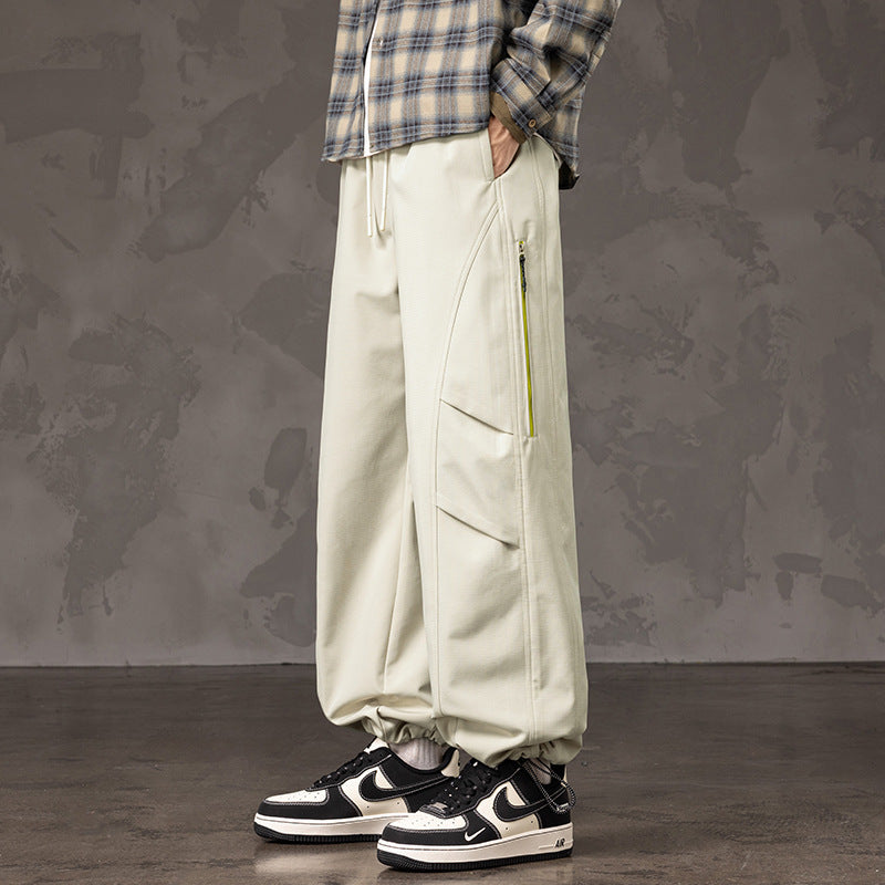 Herren Weite Cargo-Hose Drune