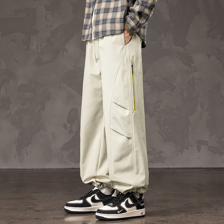 Herren Weite Cargo-Hose Drune