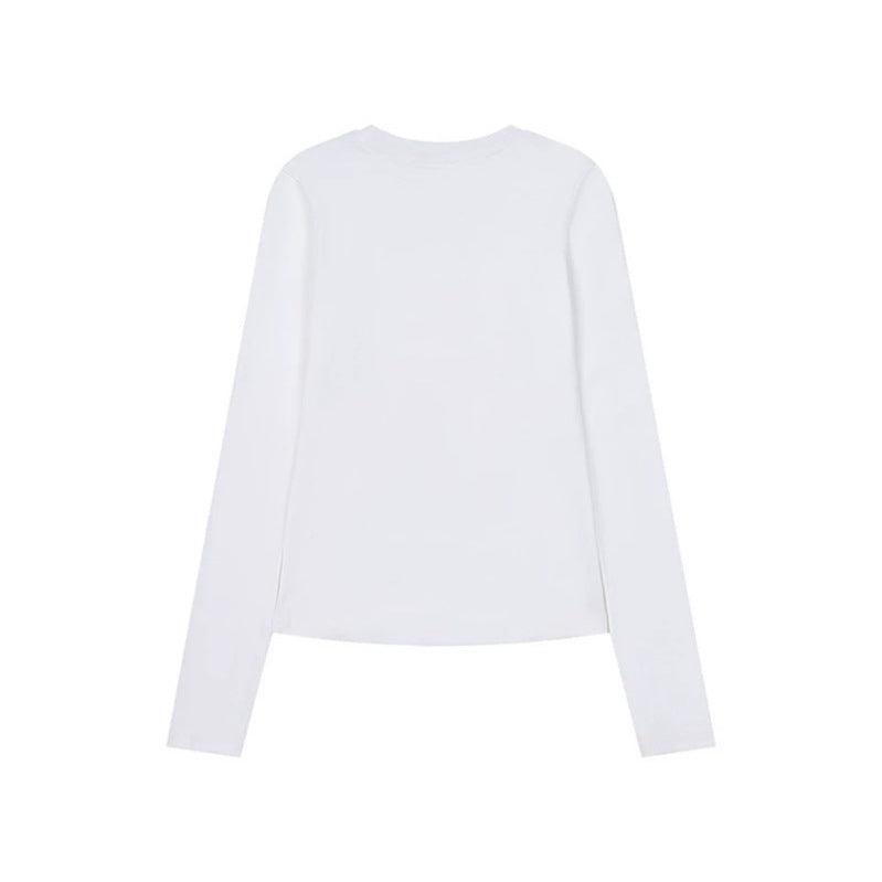 Damen Langarmshirt mit dekorativer Kordel- und Knopfapplikation Drune