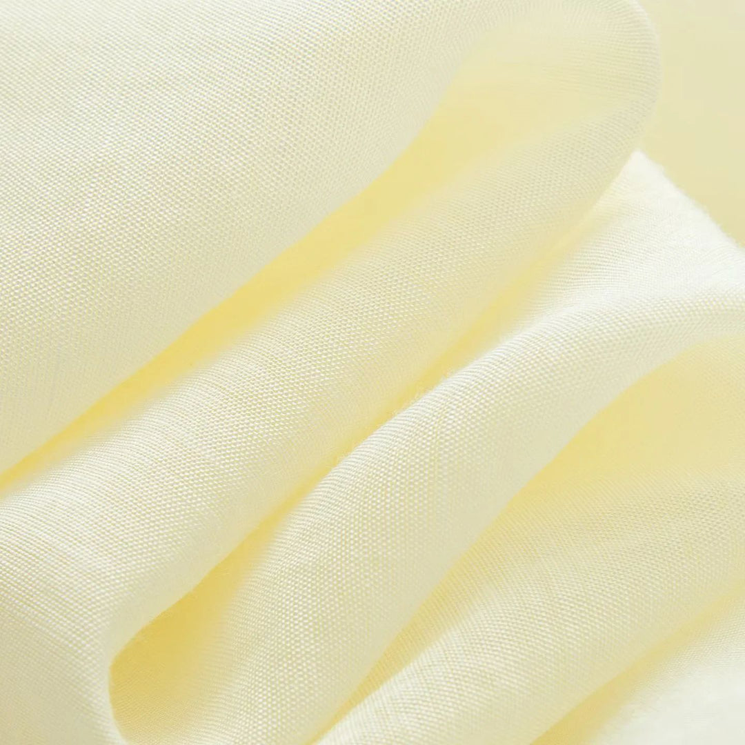 Damen nan fließende V-Ausschnitt Bluse aus seidenähnlichem Viskosemix mit Schleifenbinder und Perlmuttknopfleiste Drune