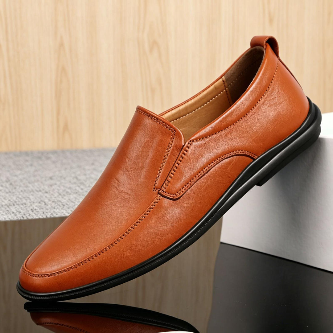 Herren Elegante Slip-On Lederschuhe Drune 1788175503