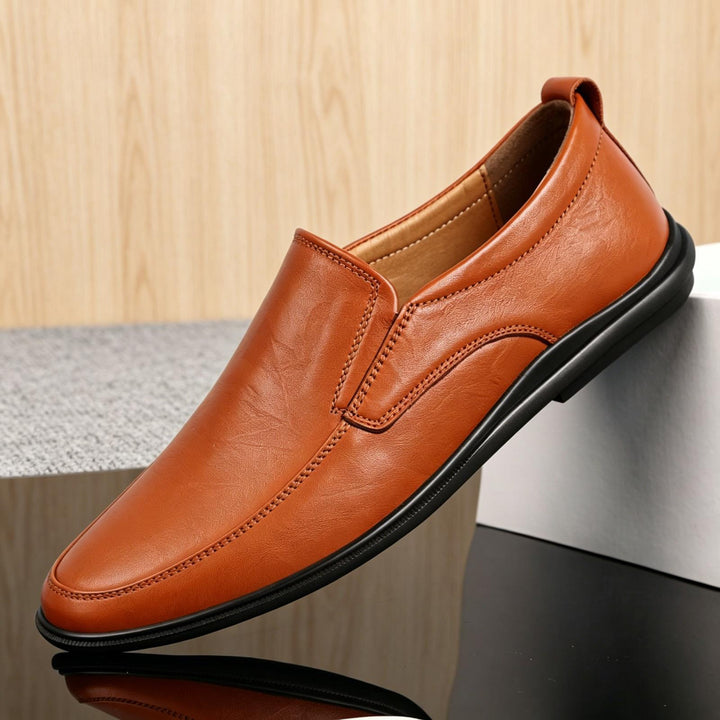 Herren Elegante Slip-On Lederschuhe Drune 1788175503